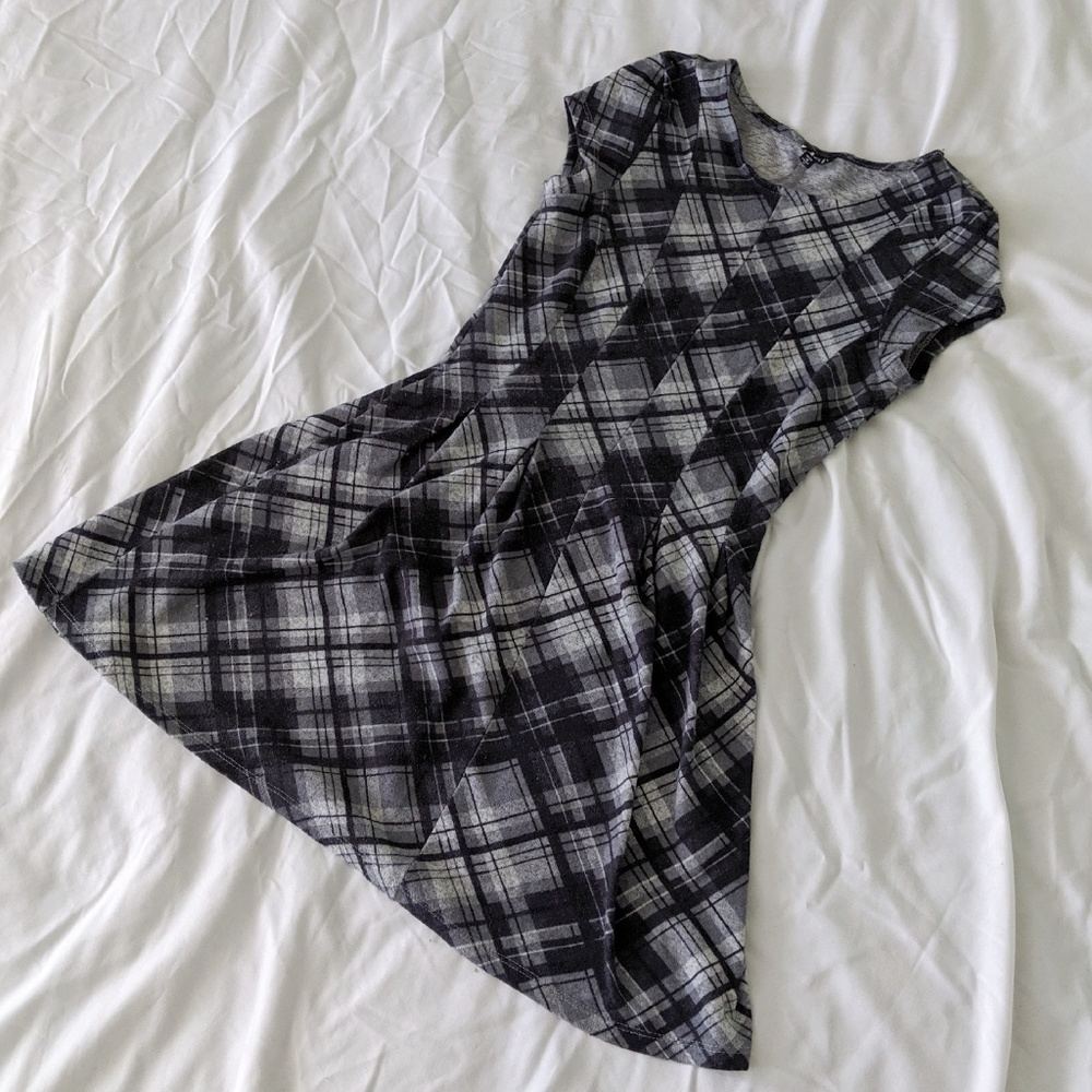Deb Black and Grey Dress